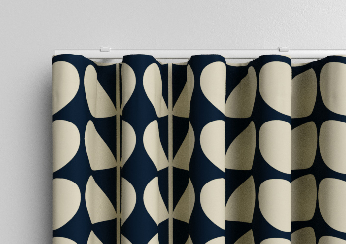 Orla Kiely Jumbo Solid Stem, Whale - Made to Measure Curtains - Image 13